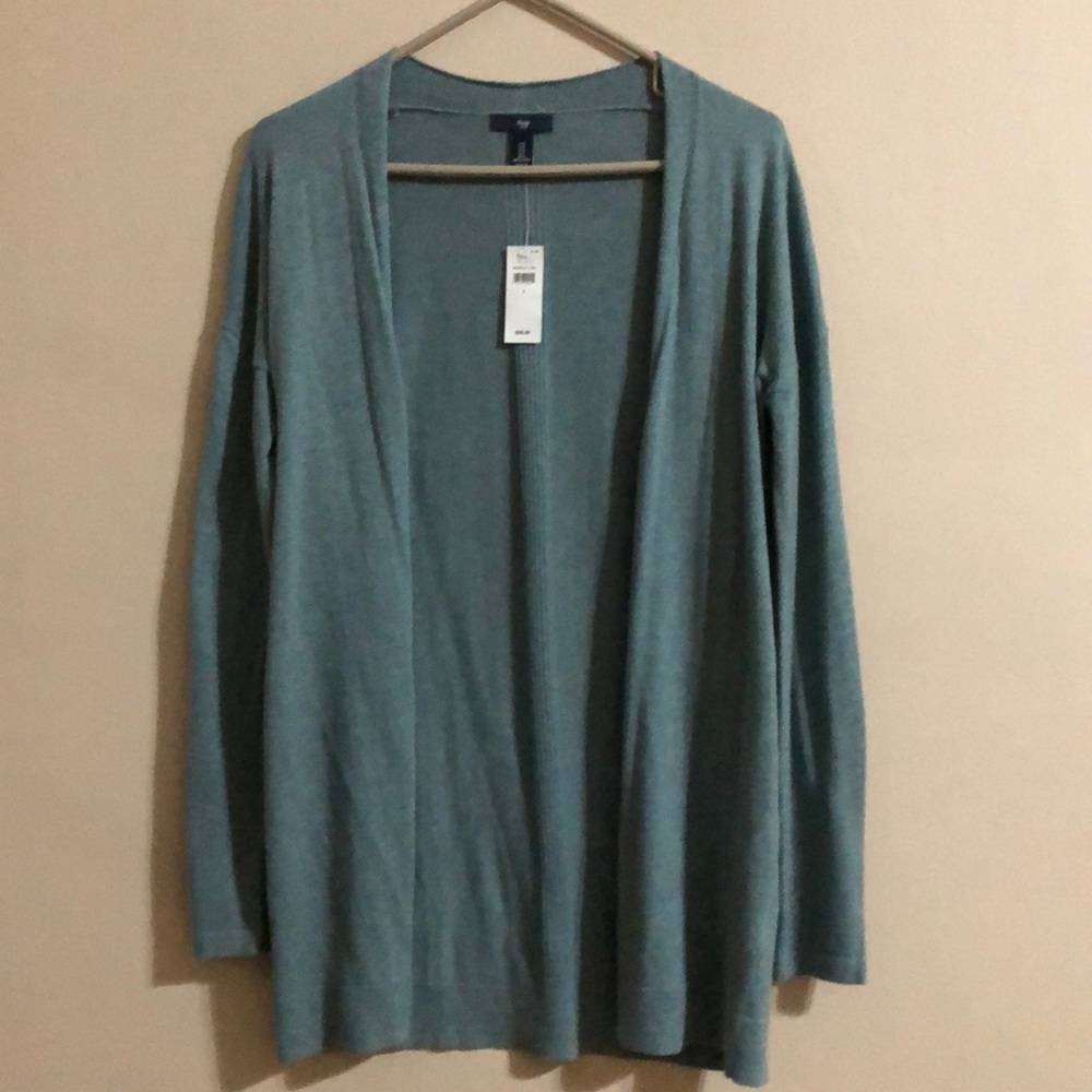 Blue Gap Open Front Cardigan Sweater - Size Small